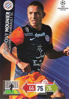 Anthony Mounier Montpellier HSC 2012/13 Panini Adrenalyn XL CL #170